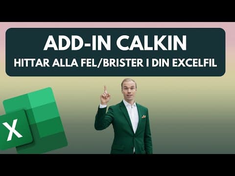 Calkin – Simplify and Standardize Excel Files within minutes - Calkin
