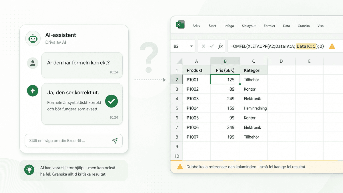What AI can do in Excel, and where the limit is