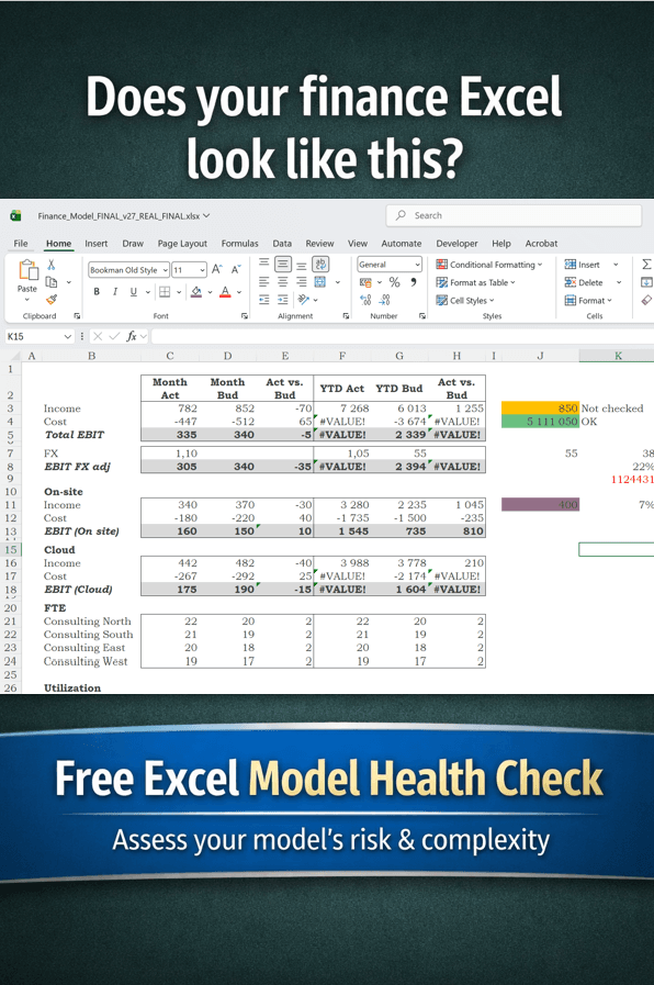 Calkin Excel Model Health Check