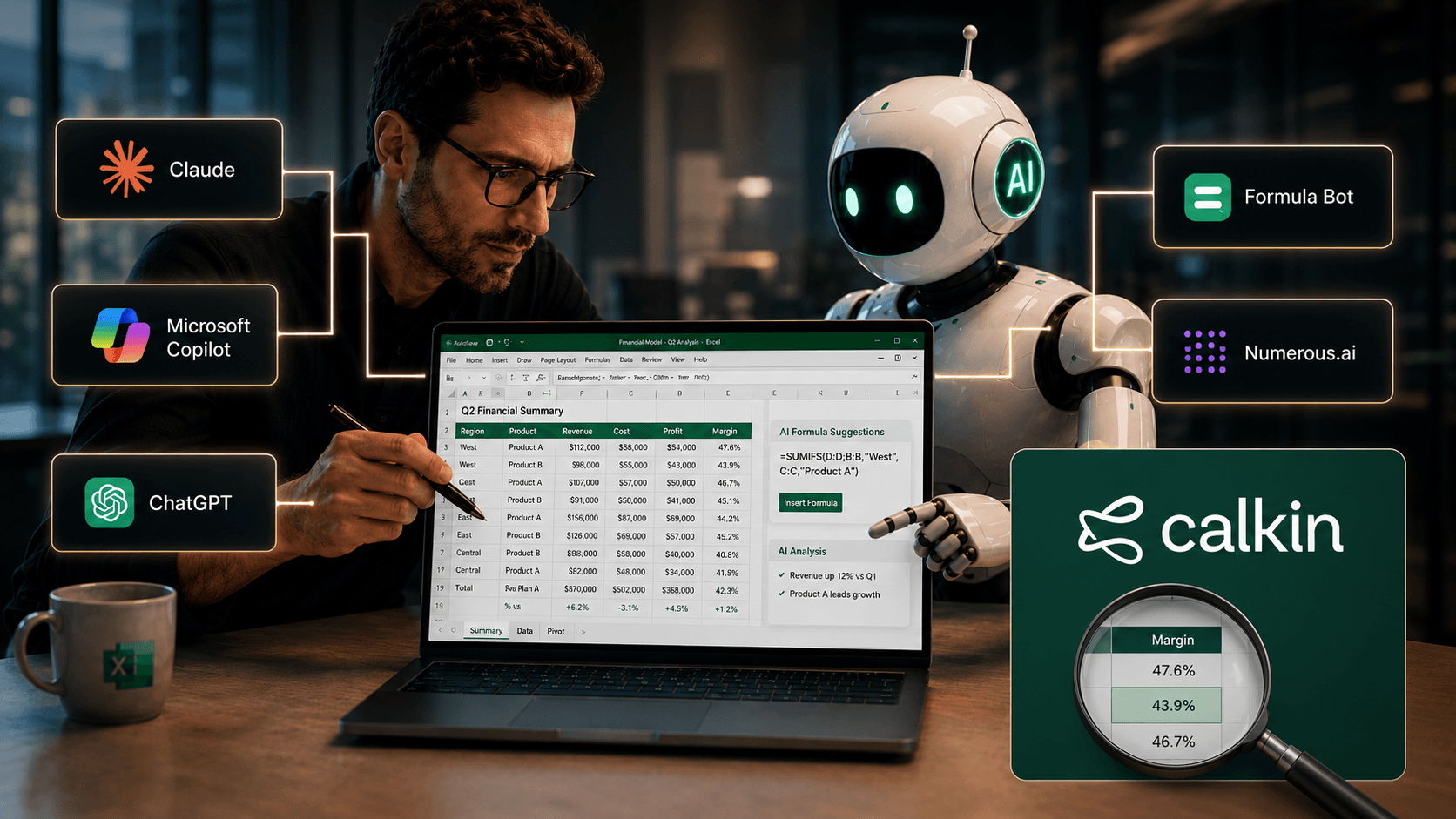 De 5 bästa AI-verktygen för Excel just nu